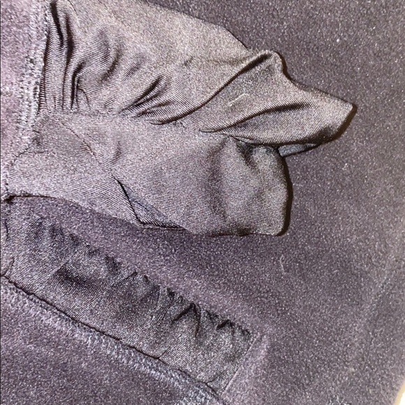 🆕 vintage black hand warmers satin / fleece cowl​ - Picture 5 of 8